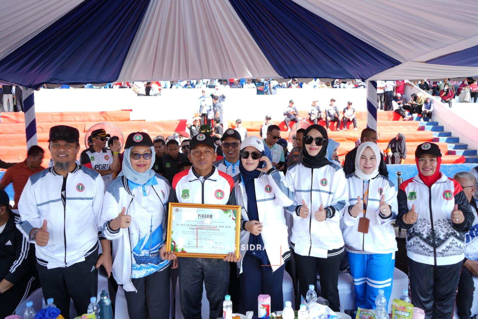 Sidrap Lautan Guru, Porsenijar PGRI Sulsel 2026 Resmi Dibuka